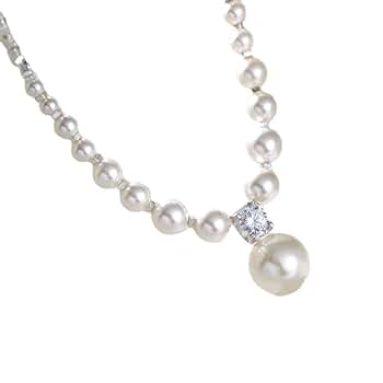 ✨極美品 真珠のネックレス 鎖骨ネックレス 真珠のネックレス 鎖骨ネックレス ✨極美品